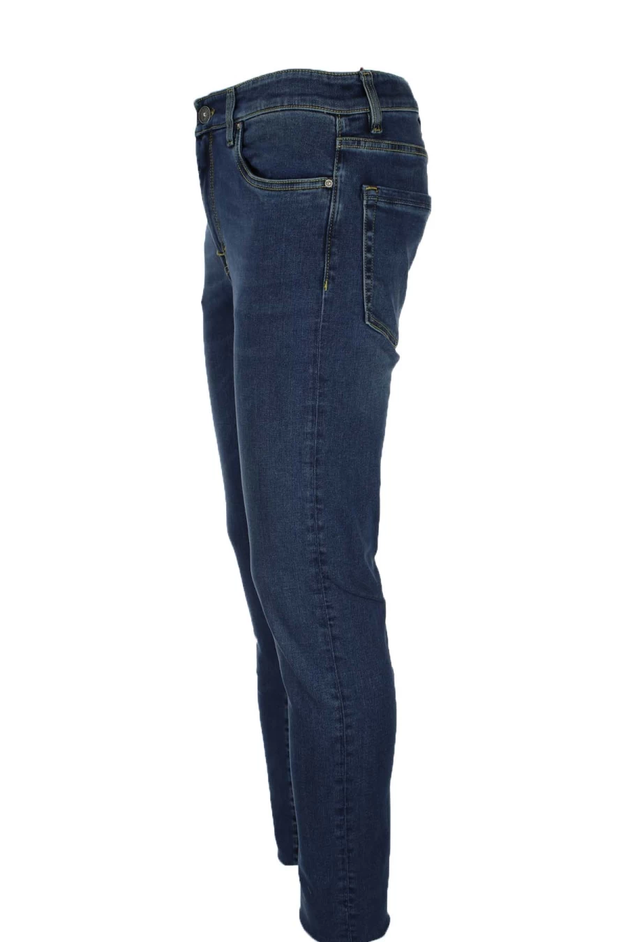 Teleriazed Men's 5 Pocket Stretch Denim Jeans - Comfortable Slim Fit Premium Denim Pants - Prestigemodauomo Collection