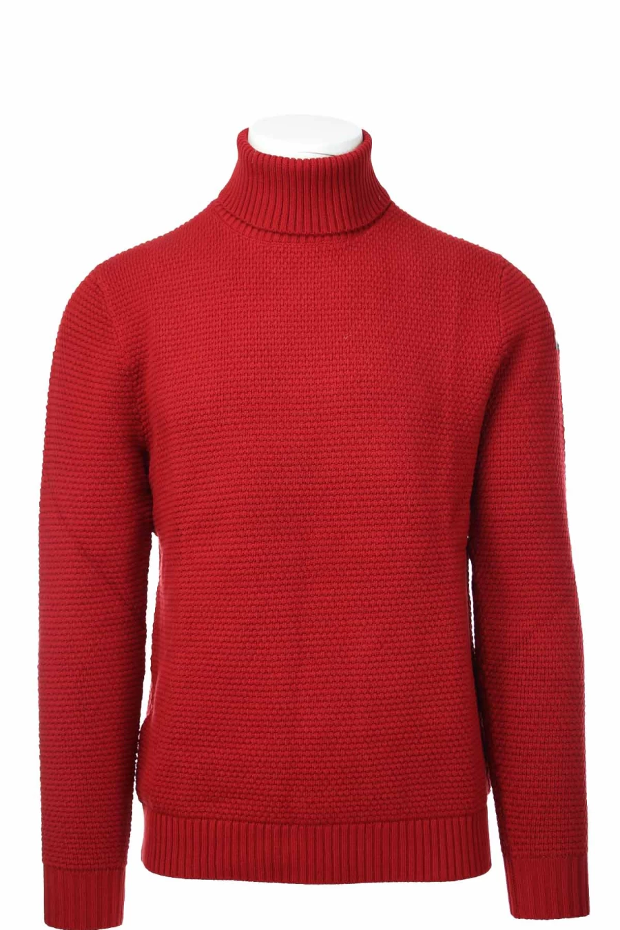 RRD Cotton Turtleneck Sweater with Unique Relief Design for Men - Prestigemodauomo Collection