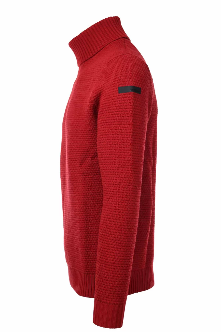 RRD Cotton Turtleneck Sweater with Unique Relief Design for Men - Prestigemodauomo Collection