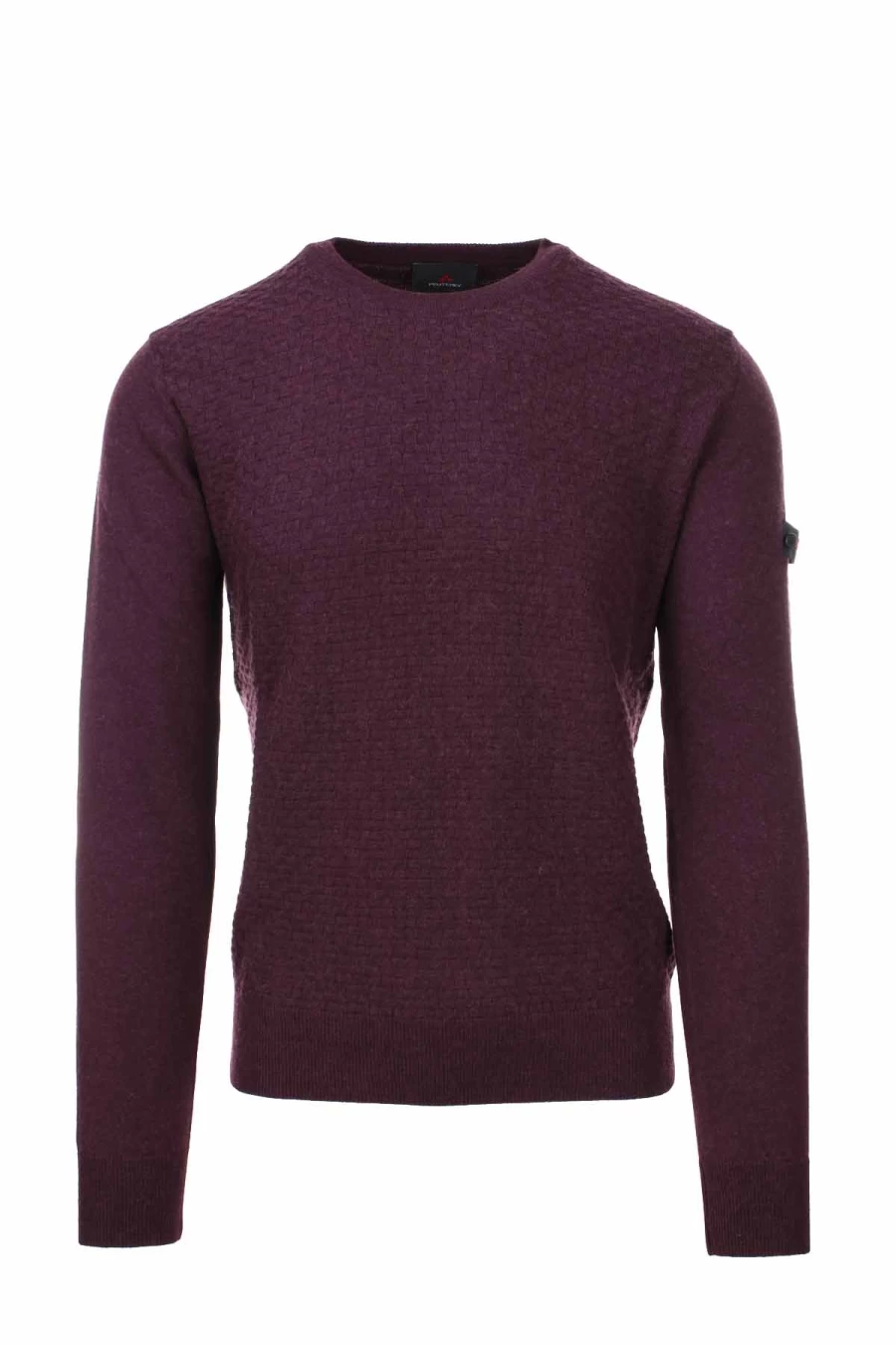 Peuterey Men's Crew-Neck Sweater with Unique Inlays - Premium Knitwear - Prestigemodauomo Collection