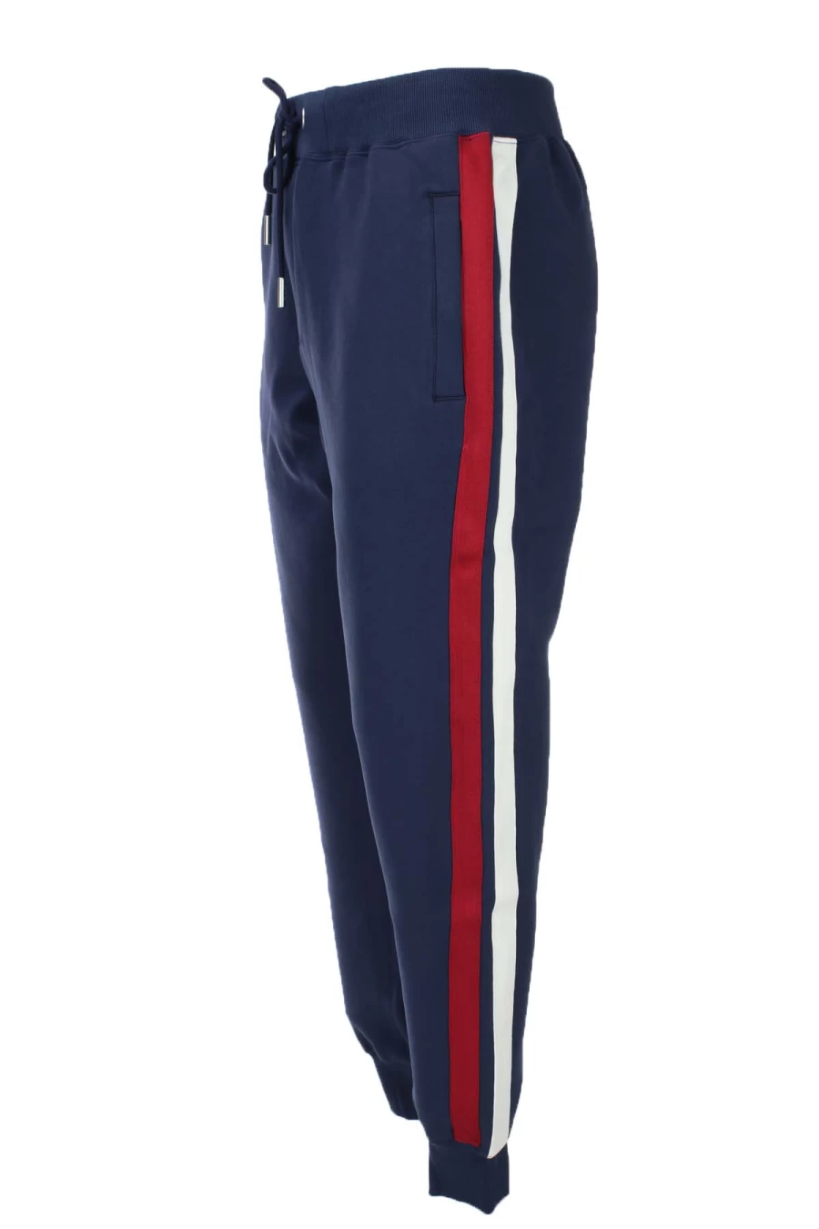 SUN68 Fleece Tracksuit Pants with Side Bands for Men - Comfortable & Stylish Joggers