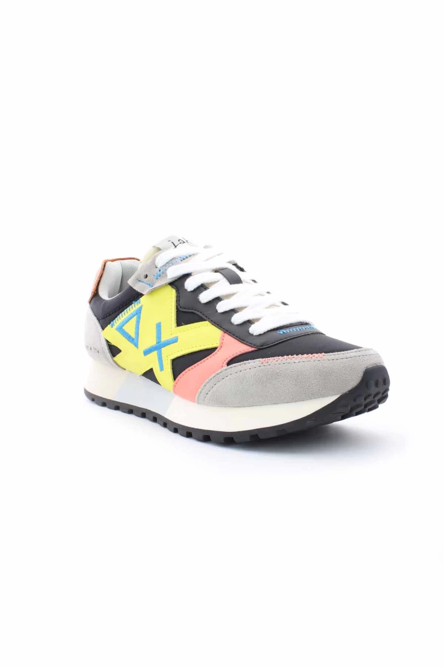 SUN68 Jaki Tricolor Sneakers for Men - Lightweight Comfortable Casual Shoes