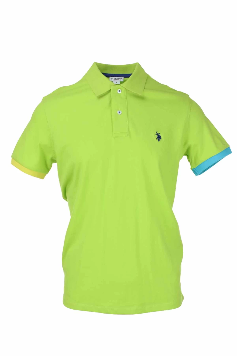 US Polo Assn Men's Half-Sleeve Multicolor Polo Shirt - Casual Comfort Fit - Prestigemodauomo Collection
