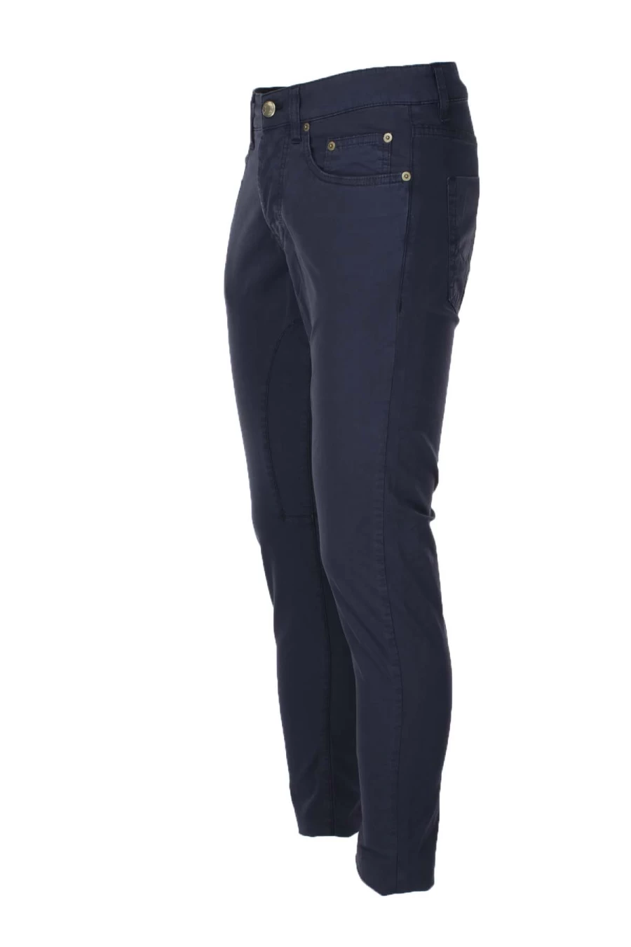 Seville Men's Cotton Satin 5-Pocket Dress Trousers - Siviglia Collection - Prestigemodauomo
