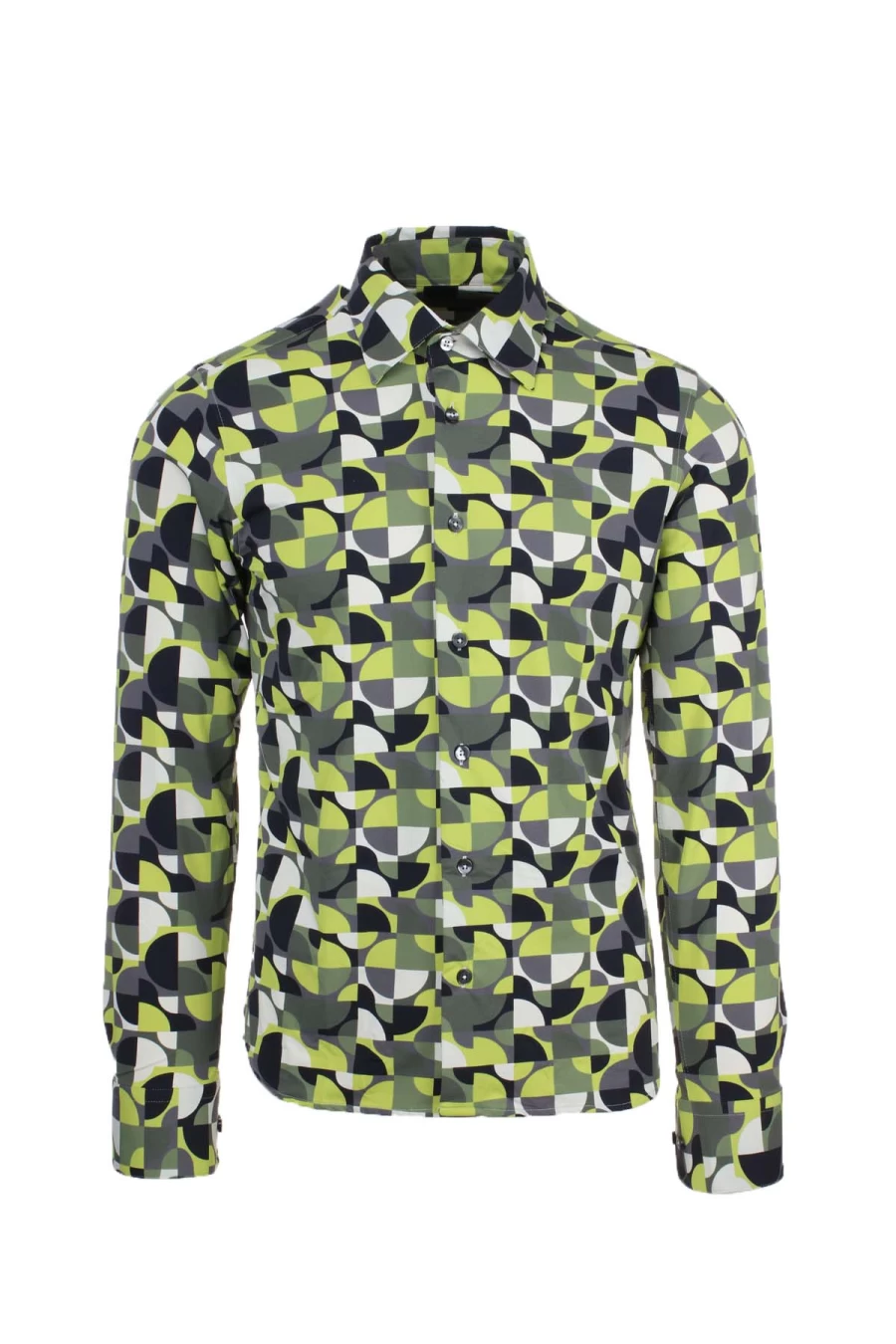 RRD Men's Patterned Technical Fabric Shirt - Premium Quality by Prestigemodauomo