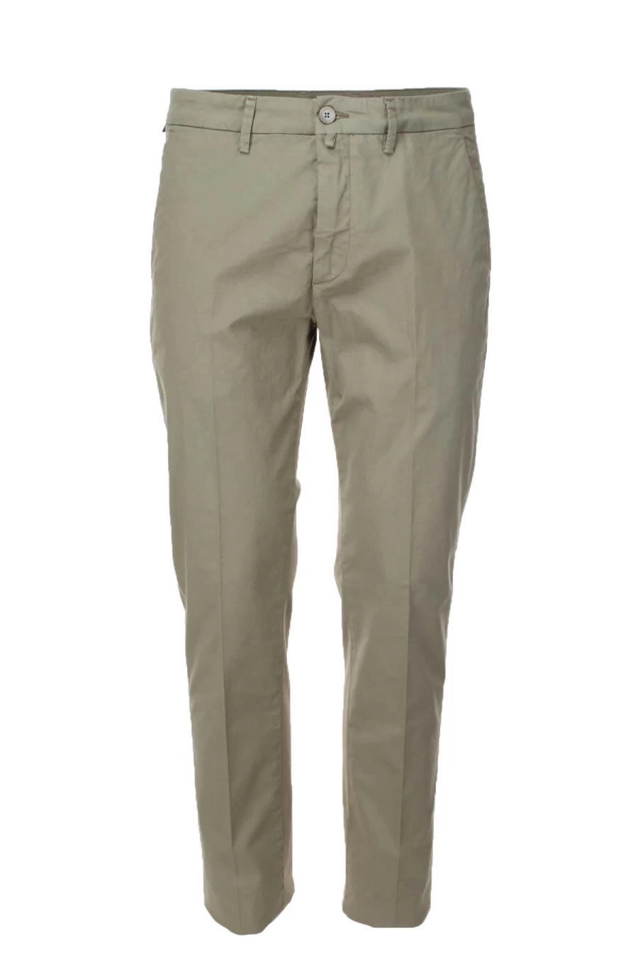 Seville Men's Cotton Chino Trousers with American Pockets - Prestigemodauomo Collection