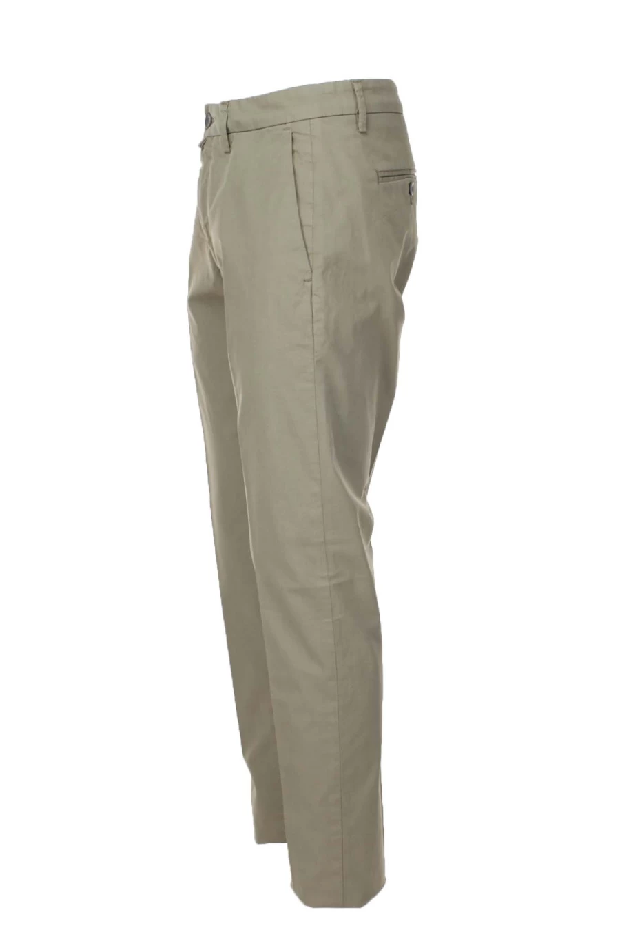 Seville Men's Cotton Chino Trousers with American Pockets - Prestigemodauomo Collection