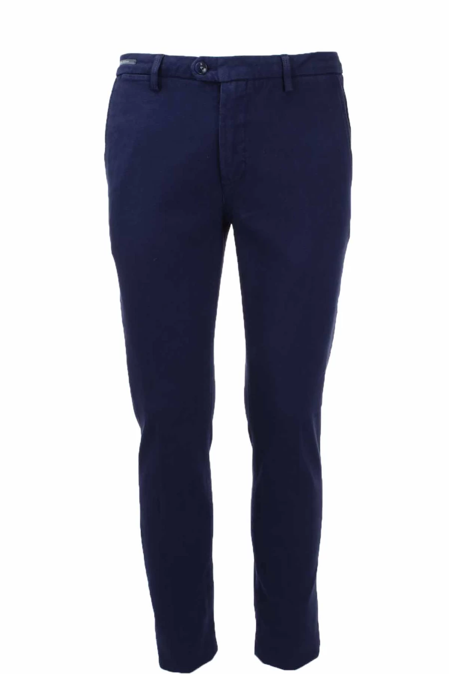 "Teleriazed Men's Textured Cotton Chino Trousers - Prestigemodauomo Collection"