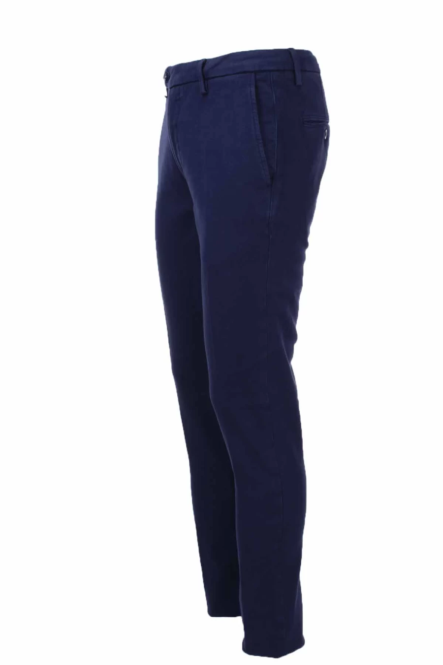 "Teleriazed Men's Textured Cotton Chino Trousers - Prestigemodauomo Collection"
