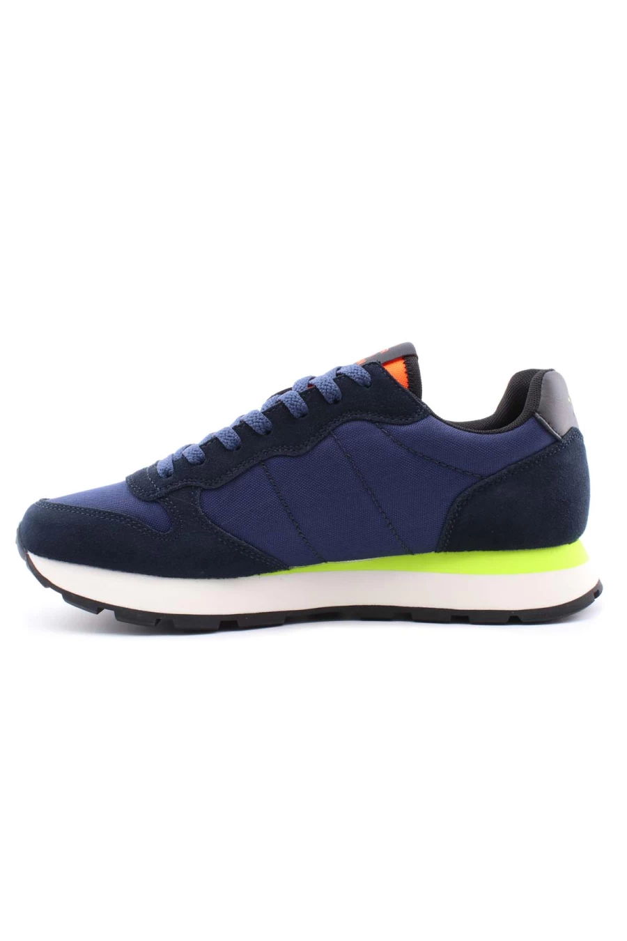 SUN68 Tom Fluo Sneaker Shoes for Men - Lightweight Comfortable Casual Footwear