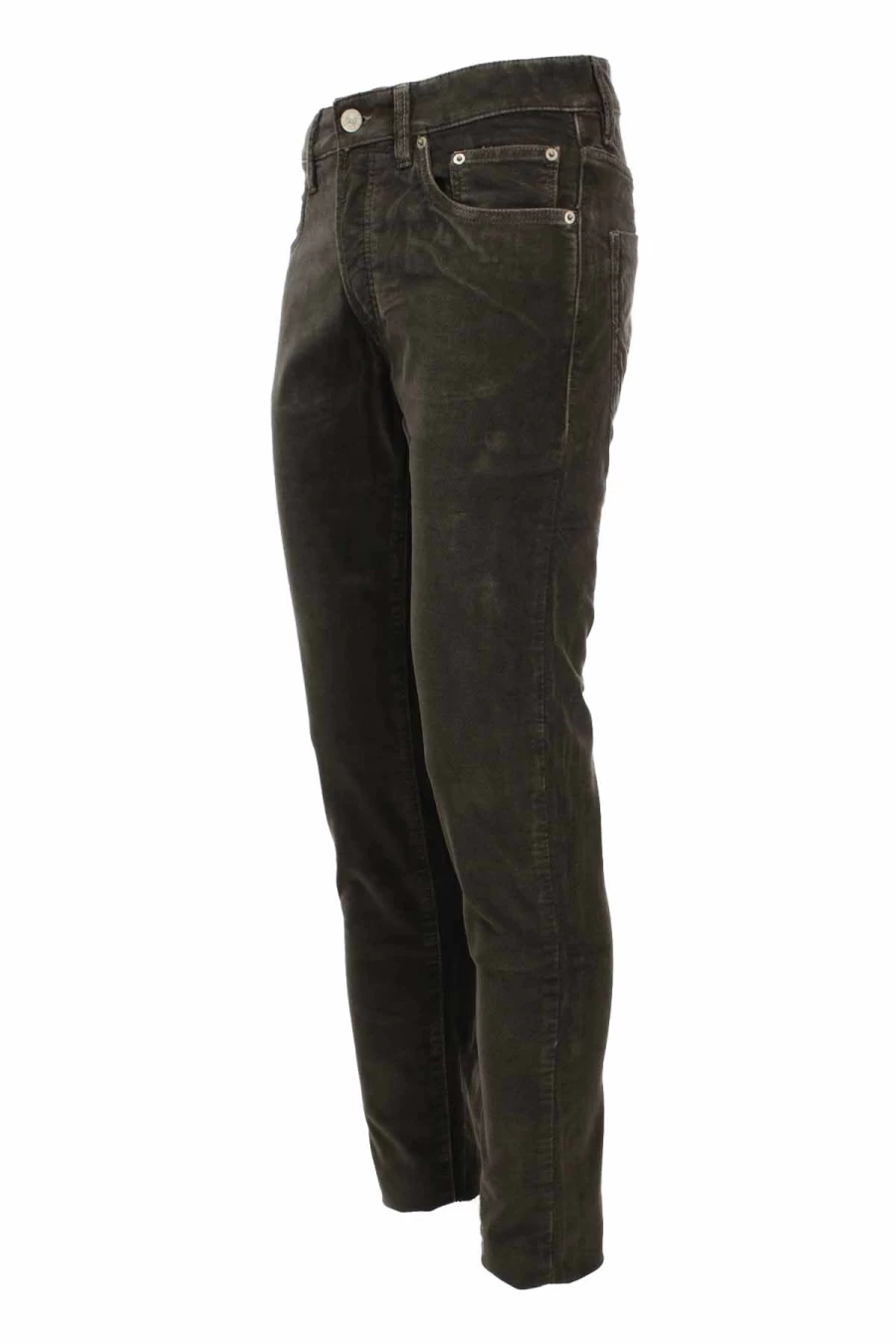 Seville Men's Diagonal Stretch Velvet Trousers - Premium Luxury Dress Pants