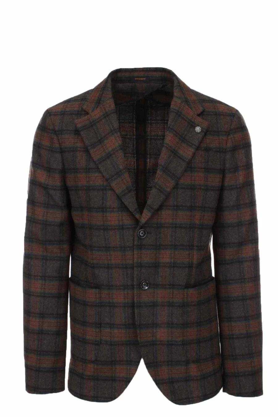 "WORKSHOP 36 Men's Checked Wool Jacket - Unlined Casual Blazer - Prestige Moda Uomo"