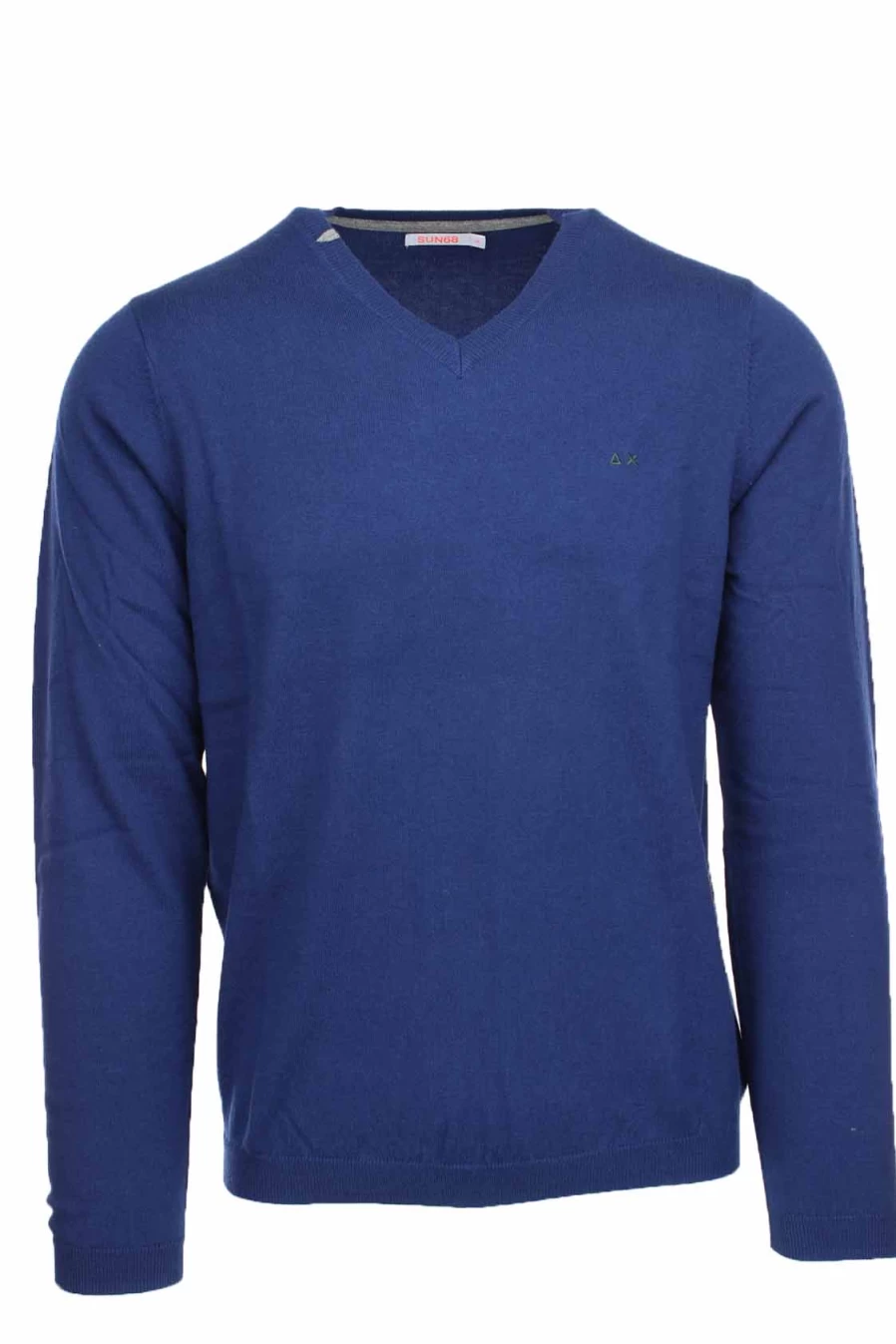 Men's V-Neck Wool Sweater by SUN68 - Premium Knitwear | Prestigemodauomo Collection