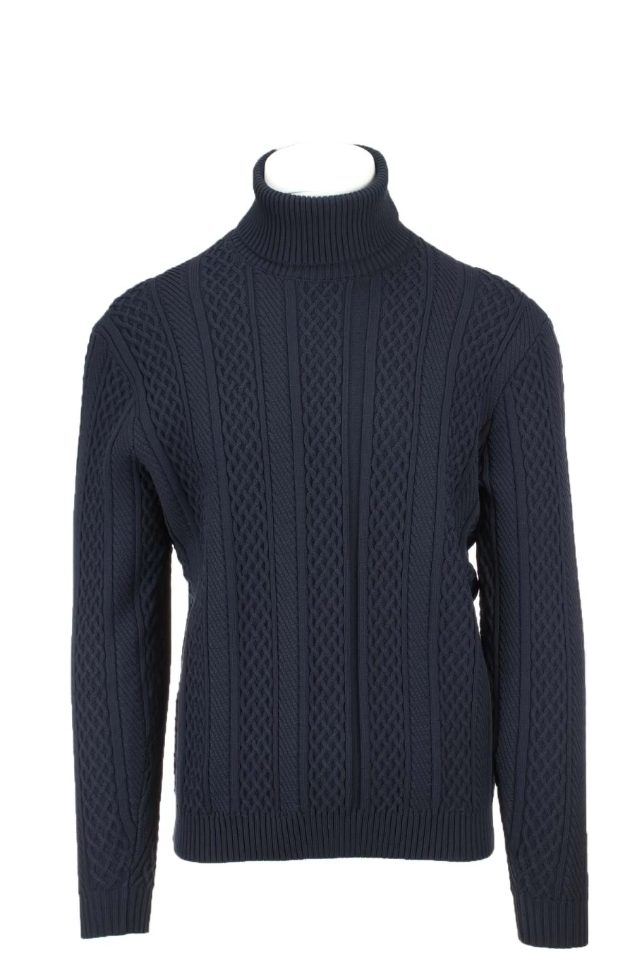 RRD Amos Net Turtleneck Knit Sweater for Men - Premium Quality Men's Knitwear