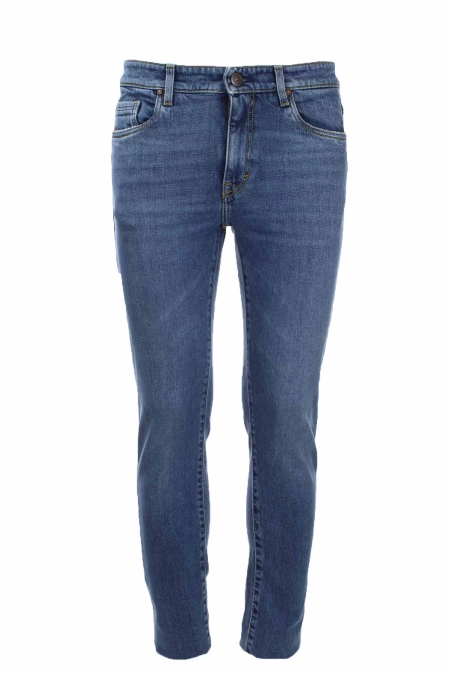 Teleriazed Men's Light Wash 5 Pocket Jeans - Prestigemodauomo Collection