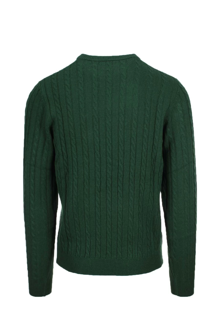 Wool Cable Knit Crewneck Sweater for Men by SUN68 – Prestige Moda Uomo