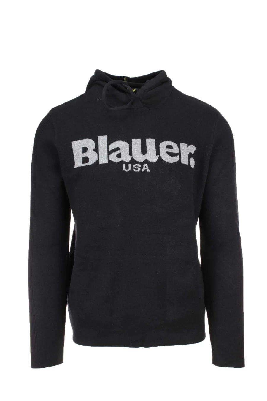 BLAUER Men's Premium Hooded Sweatshirt with Logo - Comfortable Pullover Hoodie