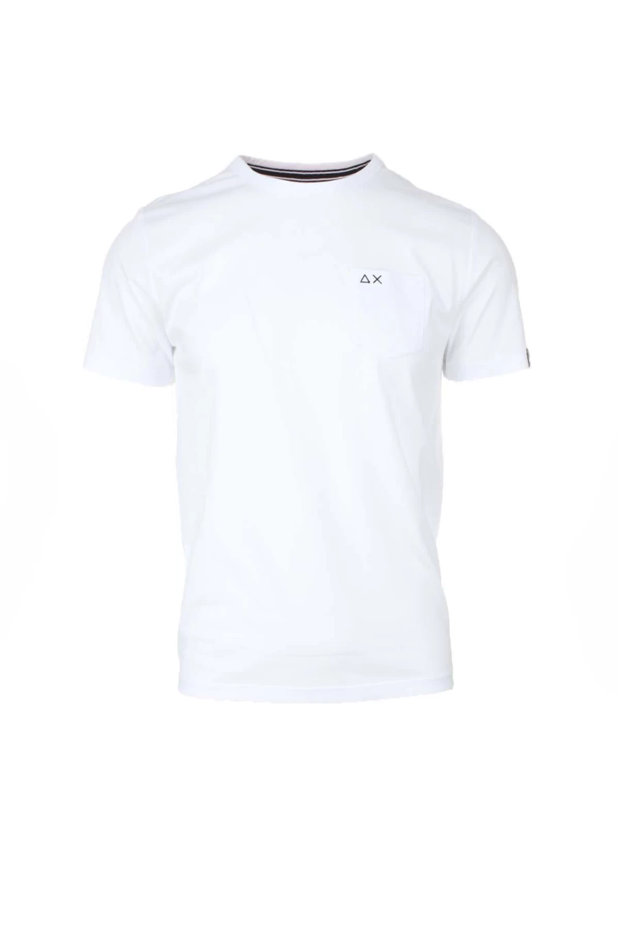 Men's Premium Cotton T-Shirt with Pocket - SUN68 Casual Comfort Fit Tee - Prestigemodauomo Collection