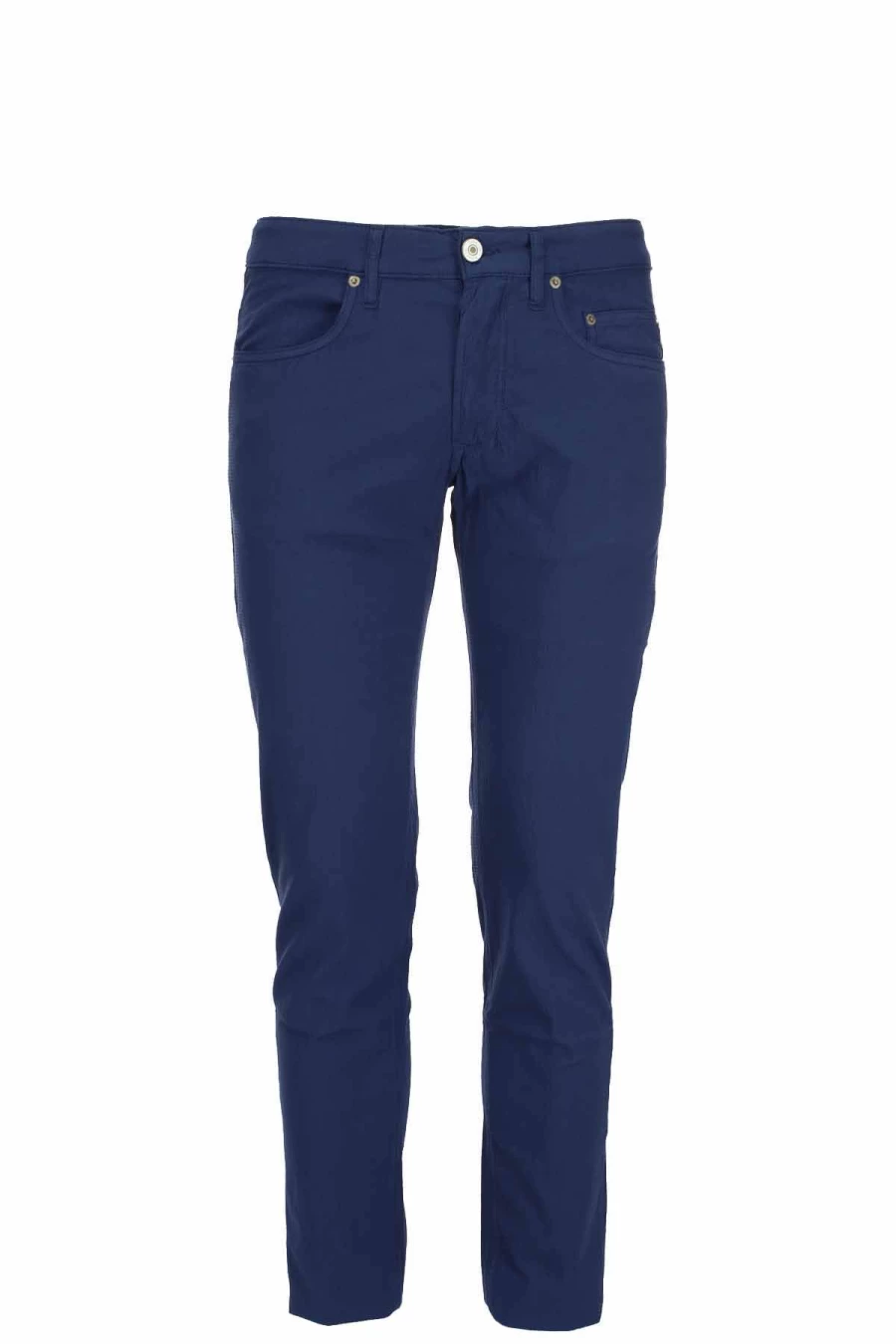 Seville Men's 5 Pocket Stretch Cotton Linen Trousers - Siviglia Prestige Collection