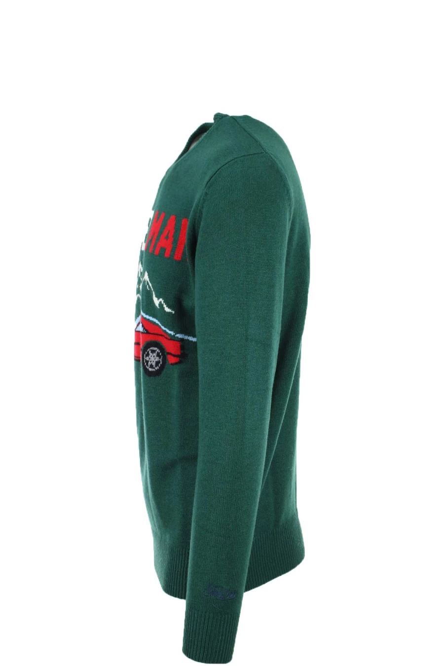 Saint Barth MC2 Men's Wool Spider Man Crewneck Sweater - Prestigemodauomo Collection