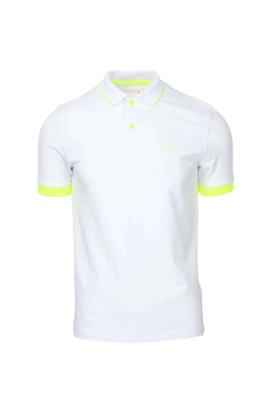 Men's Neon Half Sleeve Polo Shirt - SUN68 Brand - Stylish Casual Wear