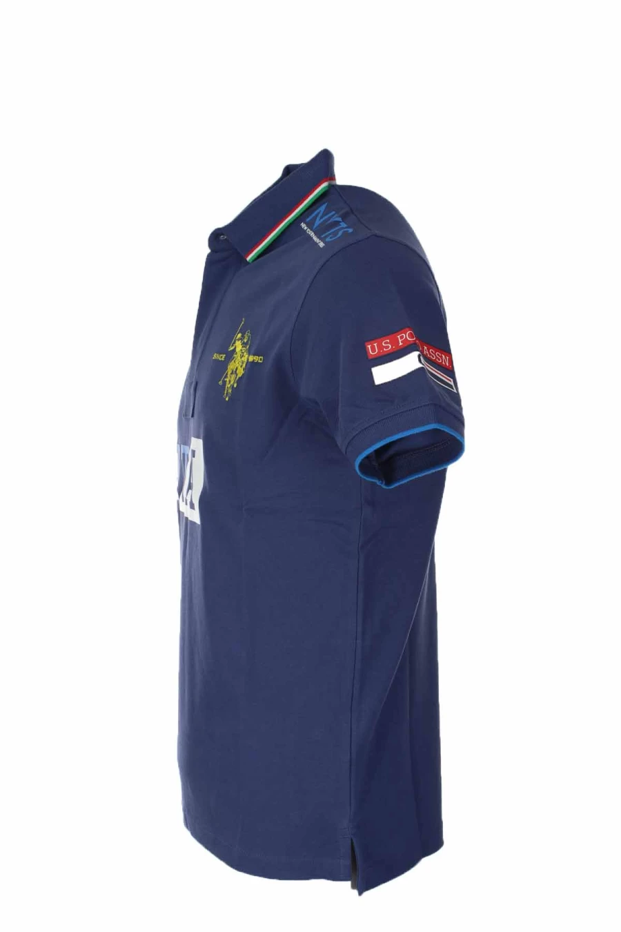 US Polo Assn Men's Half-Sleeve Pique Polo Shirt – Premium Cotton Casual Top – Prestigemodauomo Collection