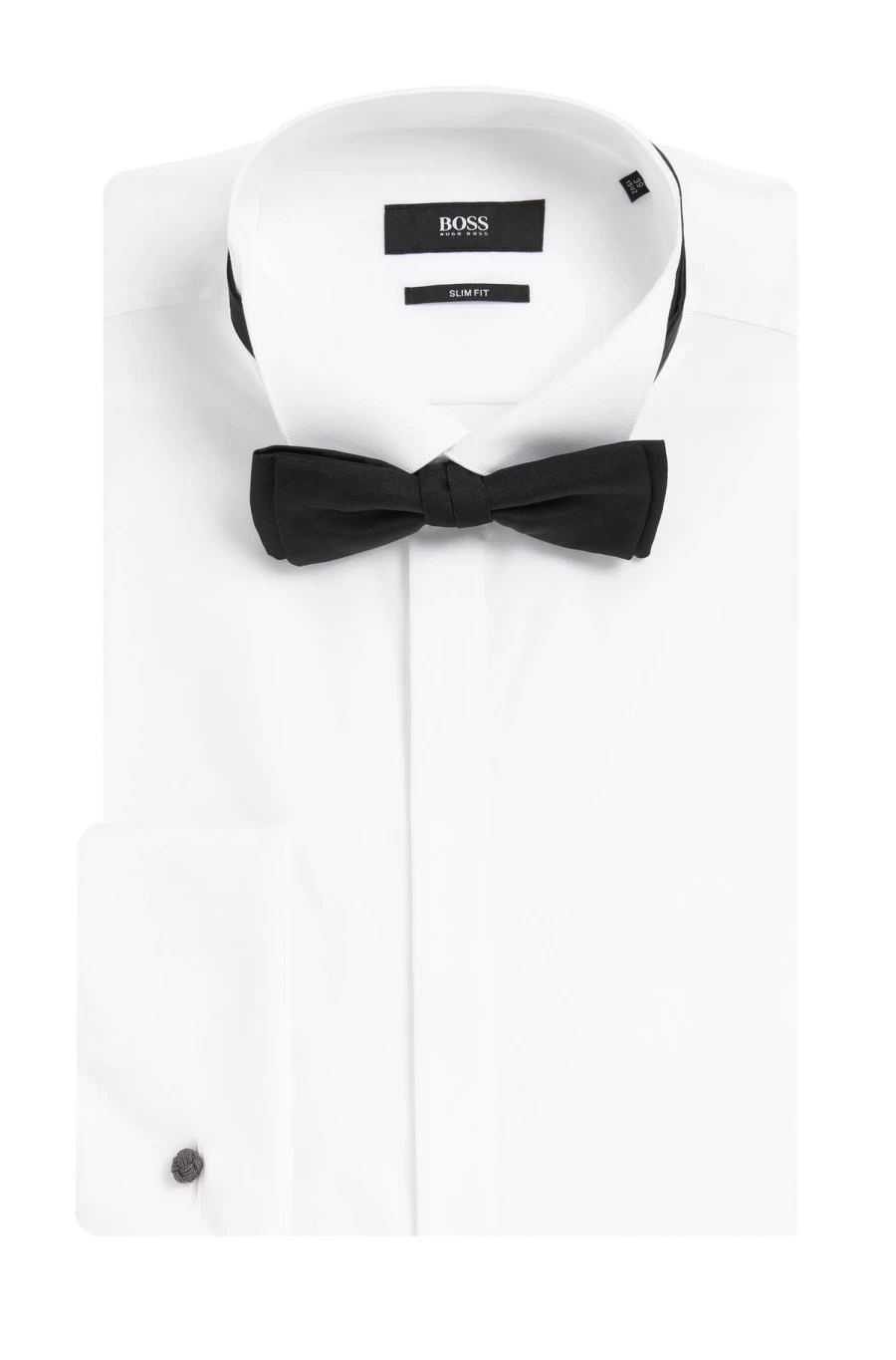 HUGO BOSS Pure Silk Bow Tie for Men - Elegant Fashion Accessory - Prestigemodauomo Collection