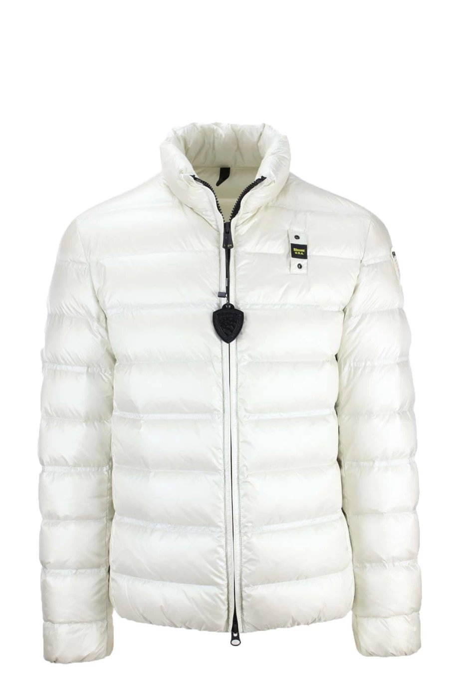 BLAUER Men's Lightweight Down Jacket Without Hood - Prestige Collection