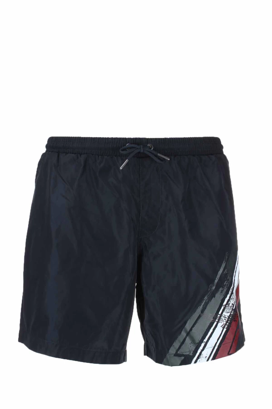 Air Force Tricolor Sea Boxer Costume - Aeronautica Militare Inspired Men's Swimwear - Prestigemodauomo Collection