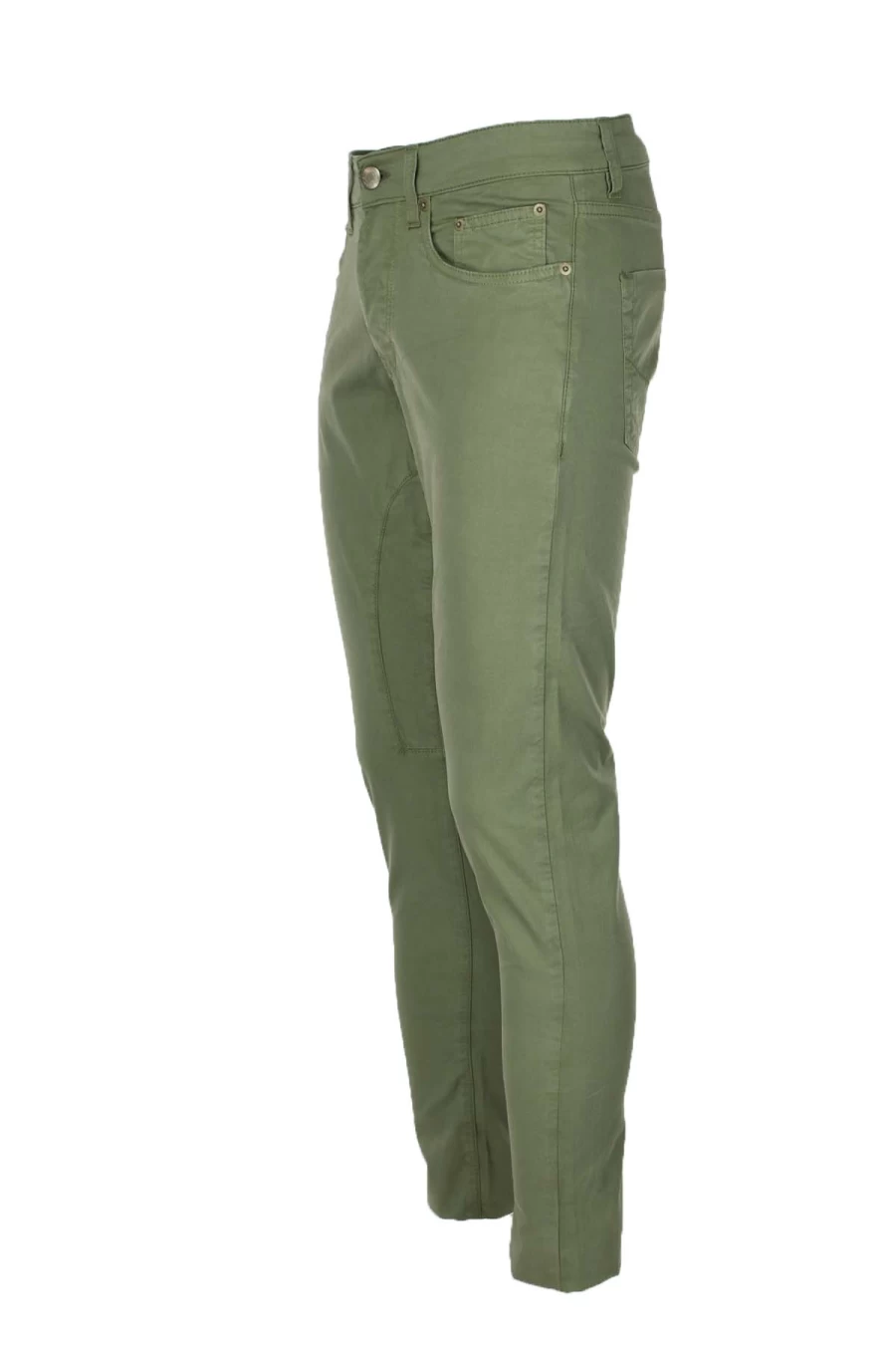Seville Men's Cotton Satin 5-Pocket Trousers - Siviglia Collection by Prestigemodauomo