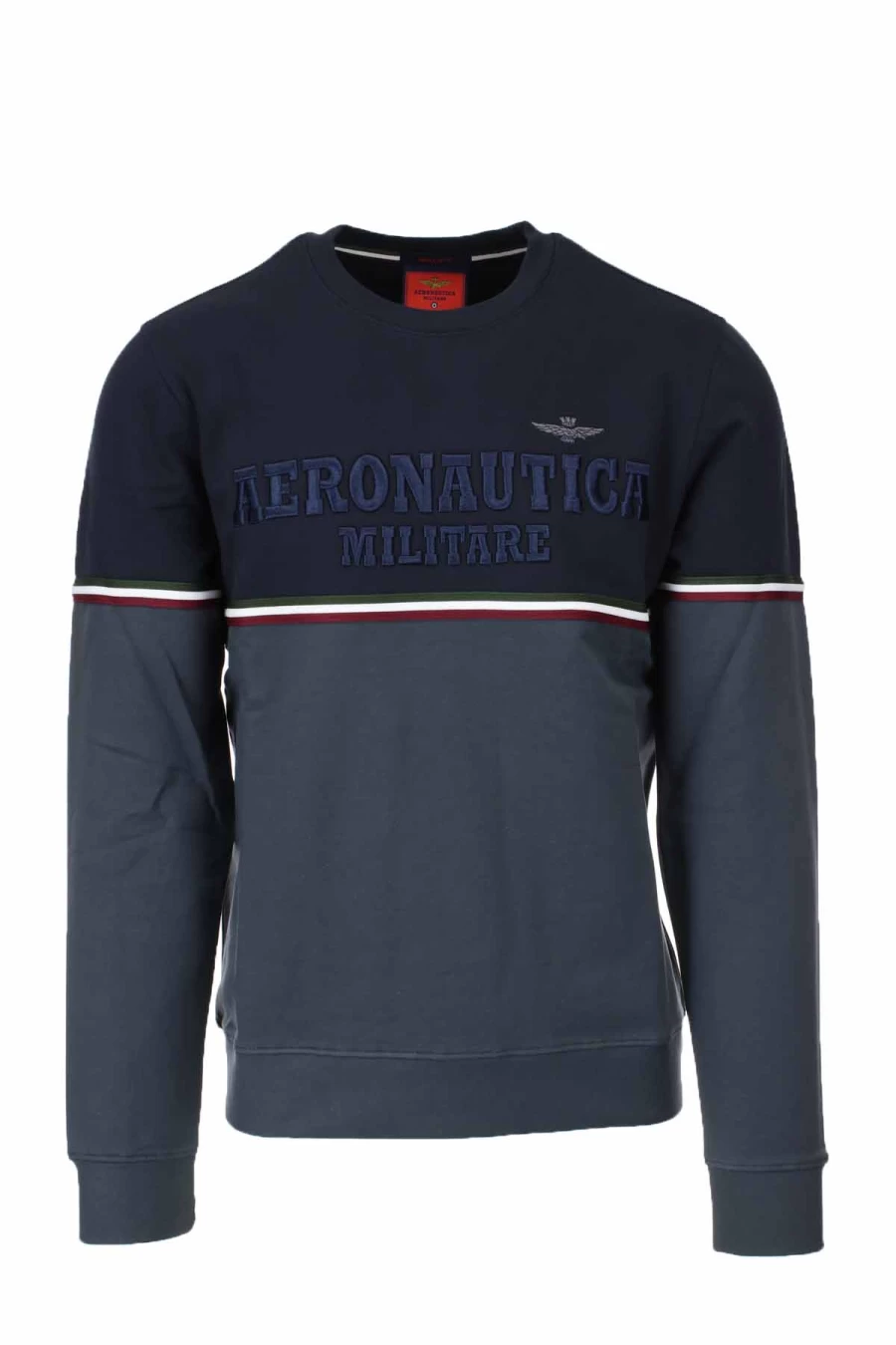 Air Force Two-Tone Crewneck Sweatshirt for Men - Stylish & Comfortable Military-Inspired Apparel