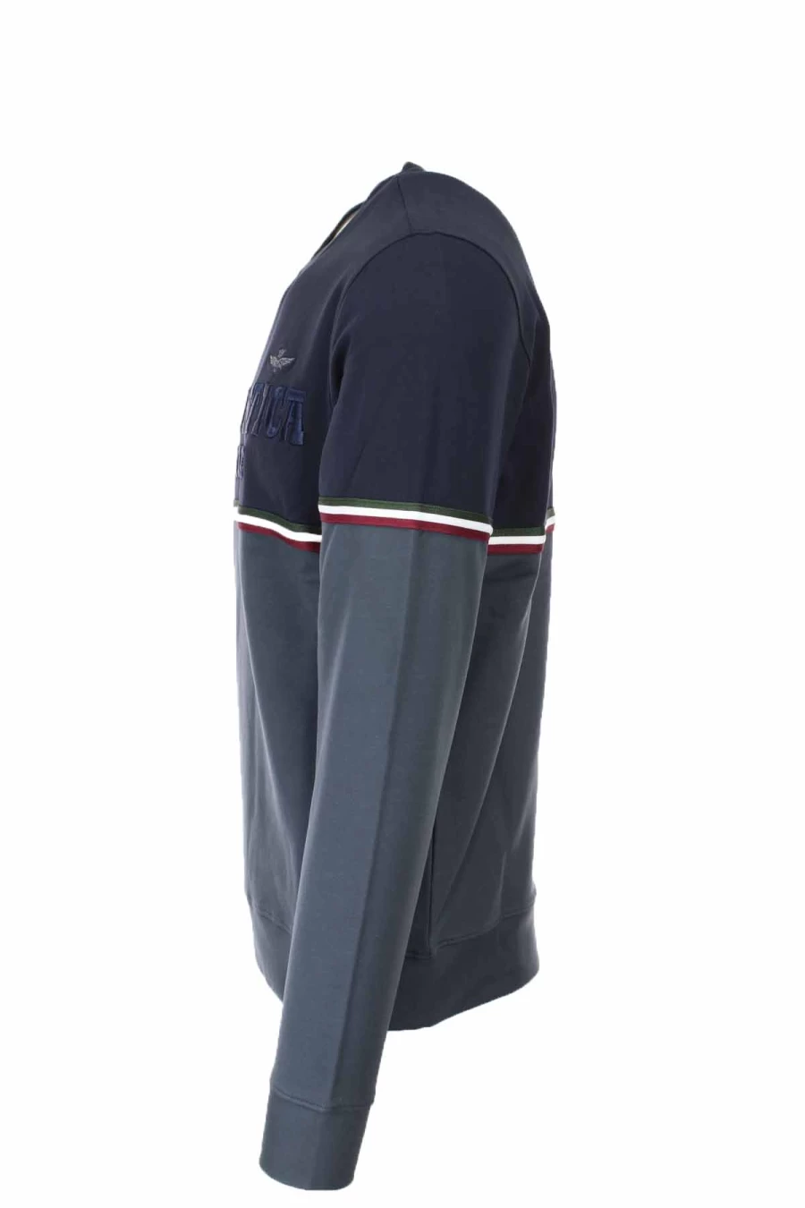 Air Force Two-Tone Crewneck Sweatshirt for Men - Stylish & Comfortable Military-Inspired Apparel