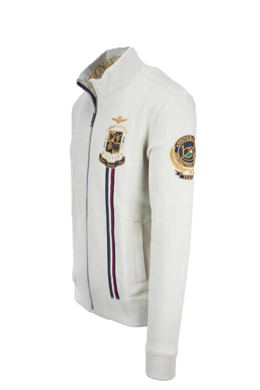 Air Force Anniversary Zip Cardigan Sweatshirt - Prestige Collection - Men's Military Style Pullover