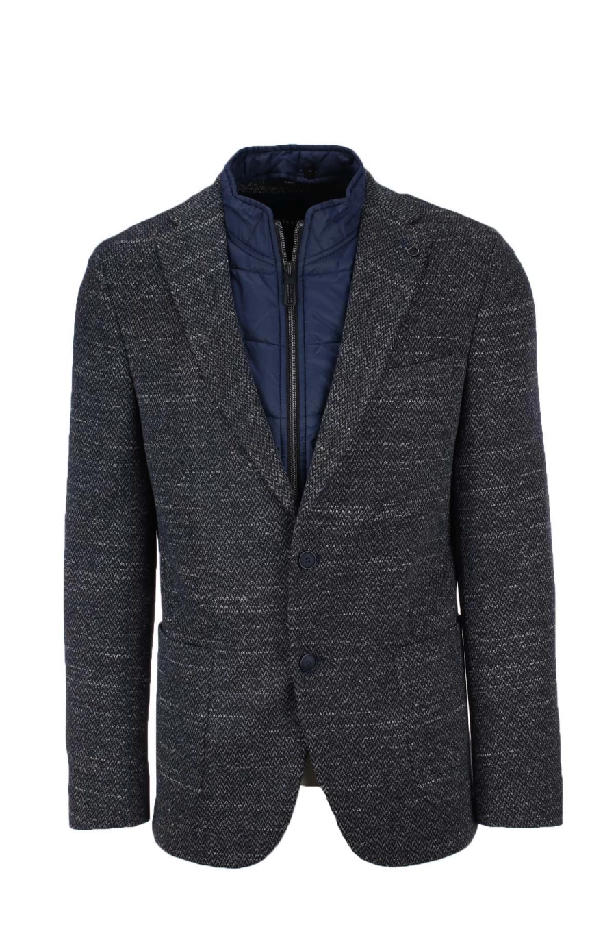 DIGEL Men's Jacket with Detachable Bib - Premium Winter Coat - Prestigemodauomo Collection