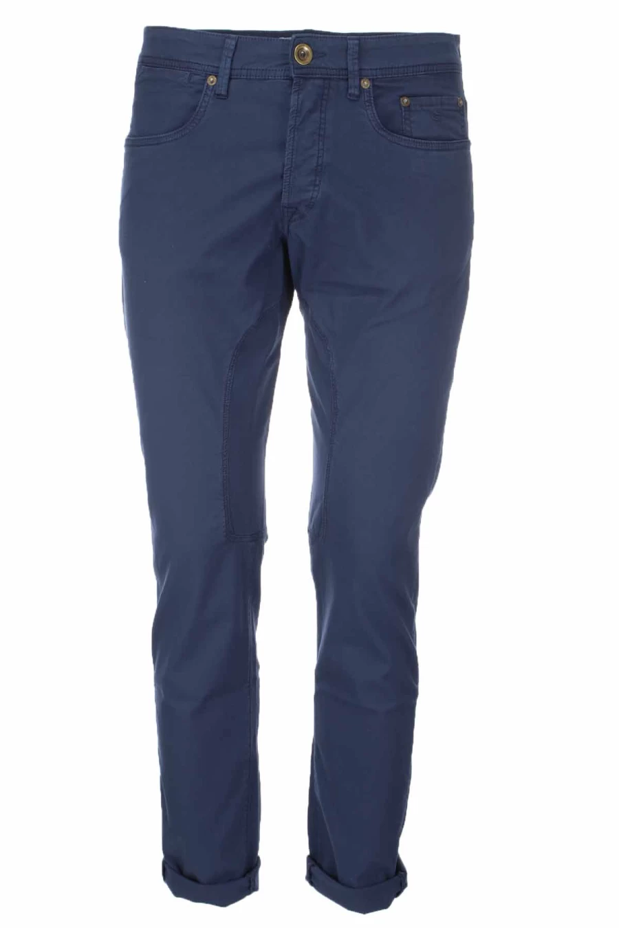 "Pantaloni Uomo in Cotone con 5 Tasche e Toppe - Seville Collection by Prestigemodauomo"