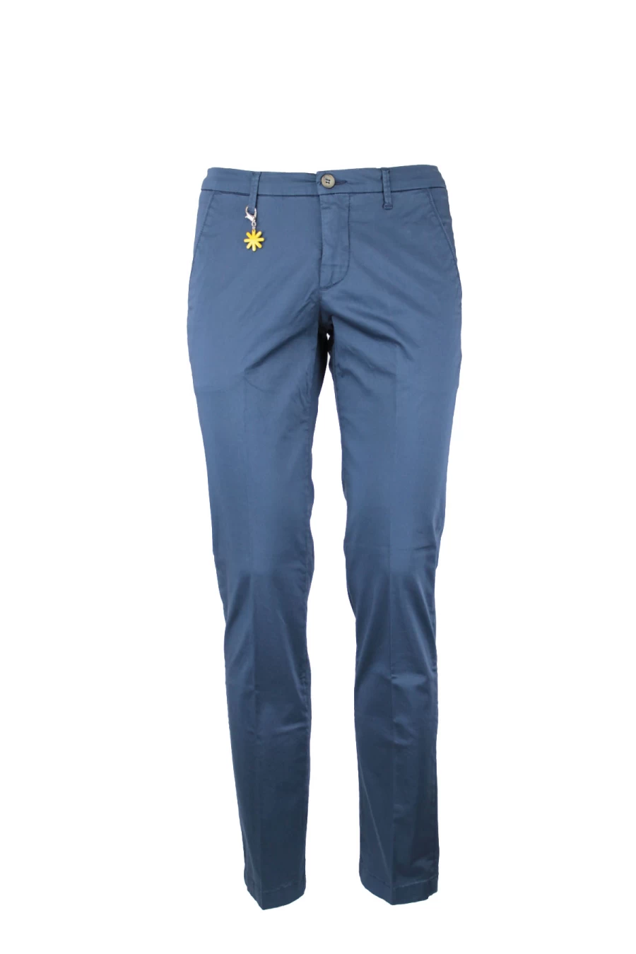 "Manuel Ritz Men's Cotton Stretch Pants with American Pockets - Prestigemodauomo"
