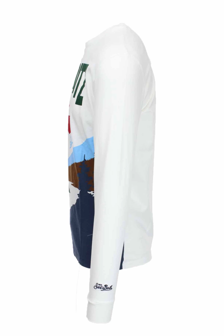 Saint Barth MC2 St. Moritz Long Sleeve Premium T-Shirt for Men