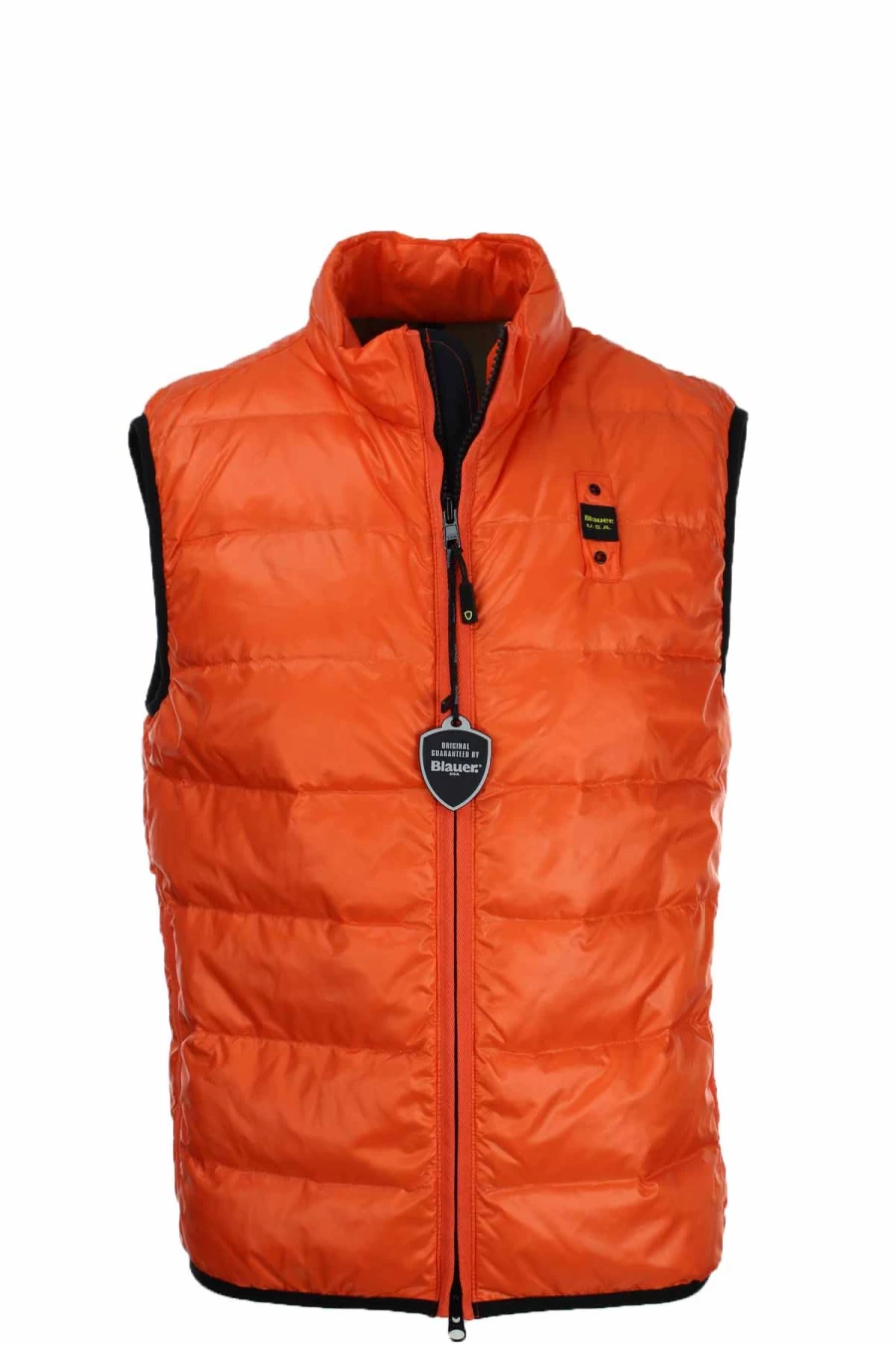 BLAUER Men's Sleeveless Vest - Lightweight Horizontal Stitch Design - Prestigemodauomo Collection