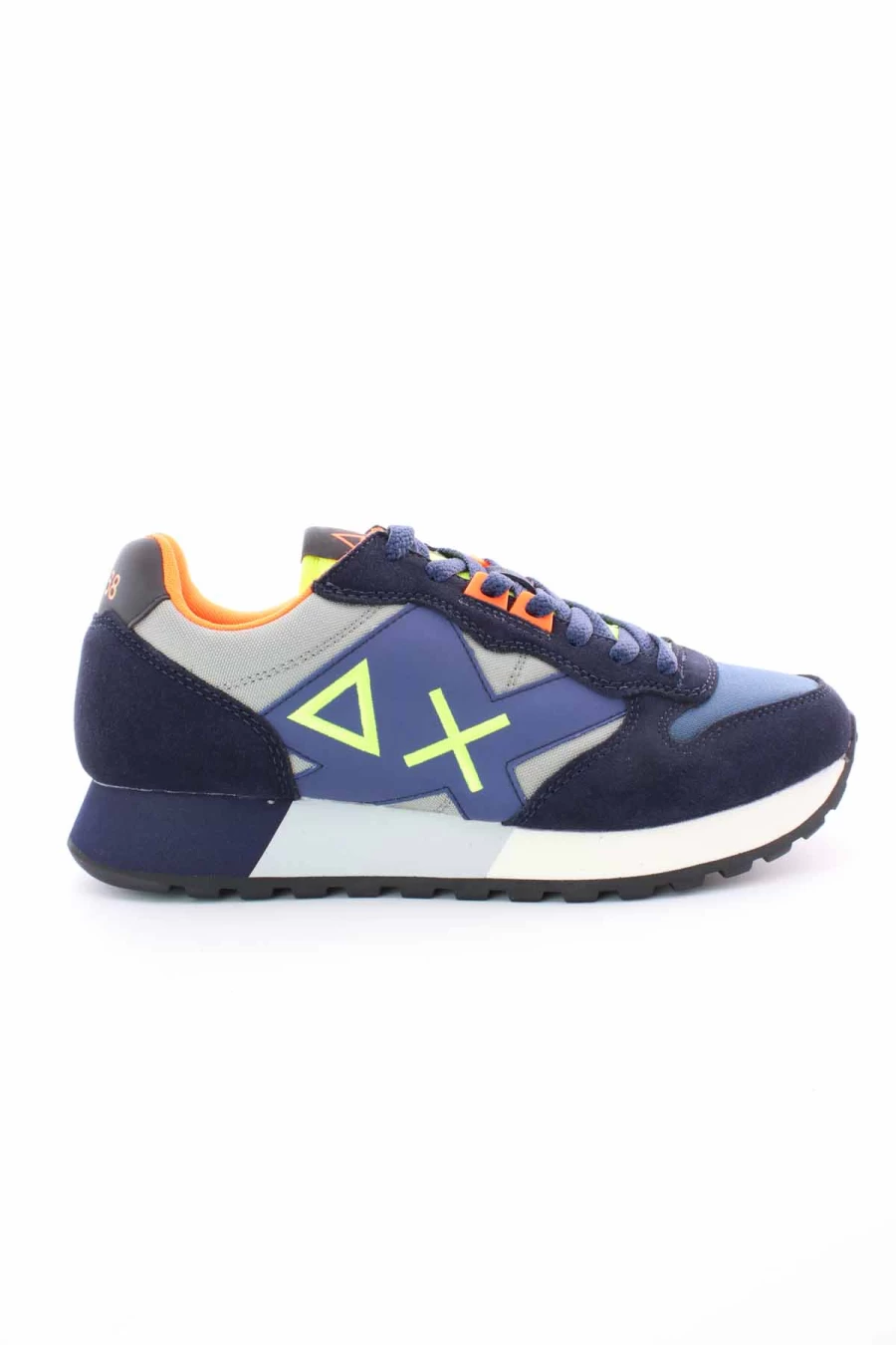 SUN68 Jaki Fluo Men's Sneakers - Lightweight Comfortable Running Shoes - Prestige Moda Uomo Collection