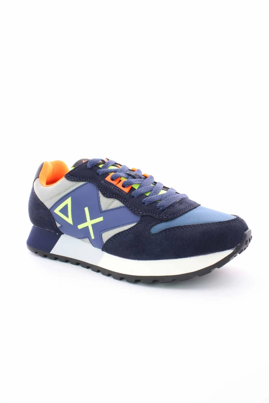 SUN68 Jaki Fluo Men's Sneakers - Lightweight Comfortable Running Shoes - Prestige Moda Uomo Collection