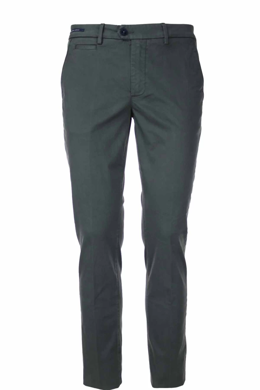 "Teleriazed Men's Stretch Cotton Satin Chino Trousers | Prestigemodauomo Collection"