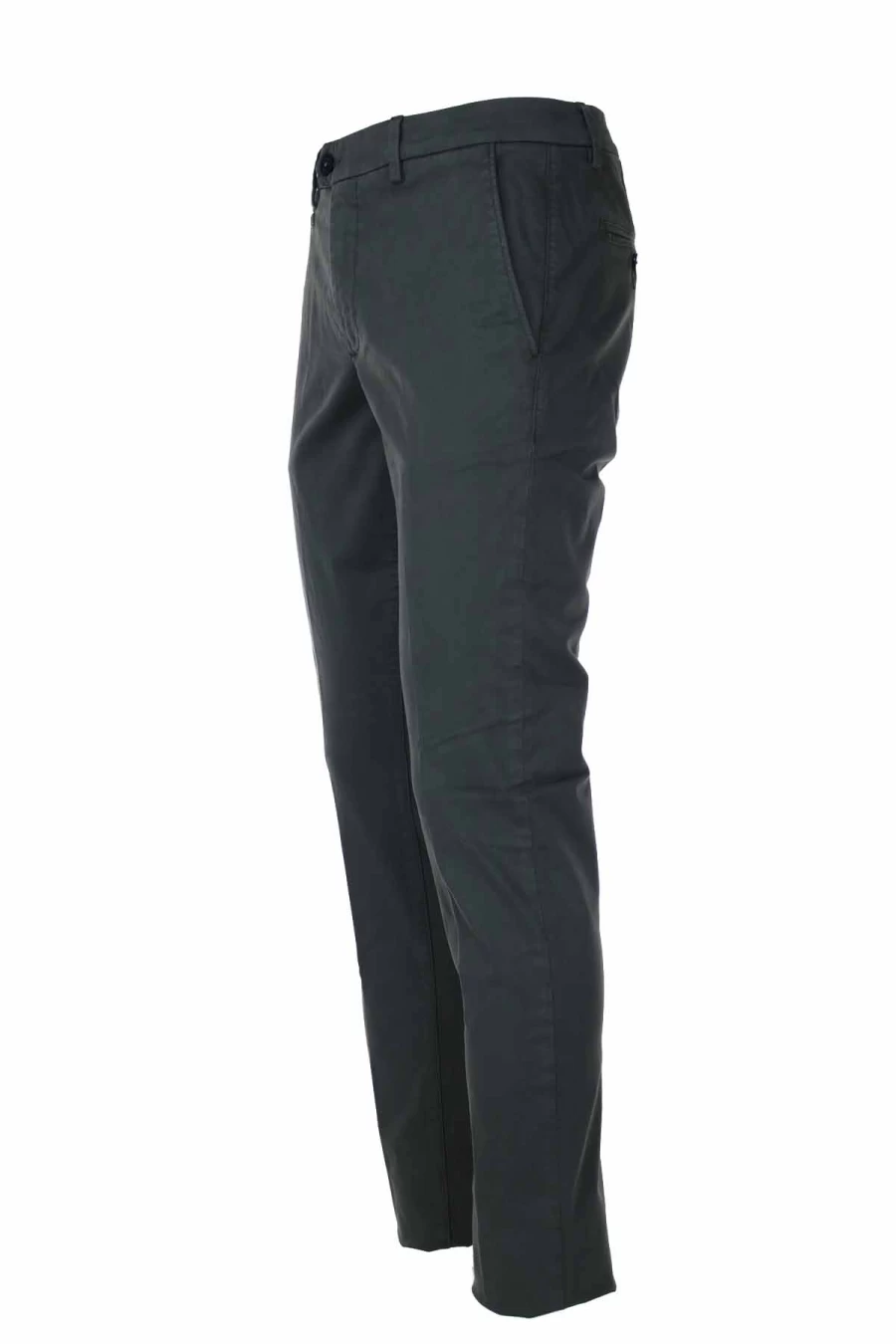 "Teleriazed Men's Stretch Cotton Satin Chino Trousers | Prestigemodauomo Collection"