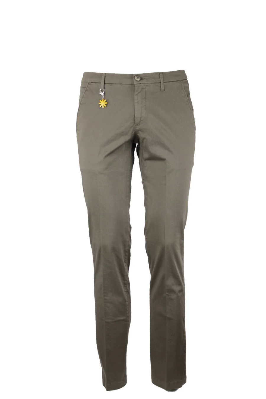 "Manuel Ritz Men's Cotton Stretch Pants with American Pockets - Prestigemodauomo Collection"