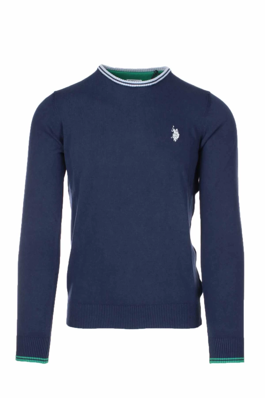 US Polo Assn Men's Cotton Pullover Sweater - Soft Crewneck Knit Top - Classic Casual Style