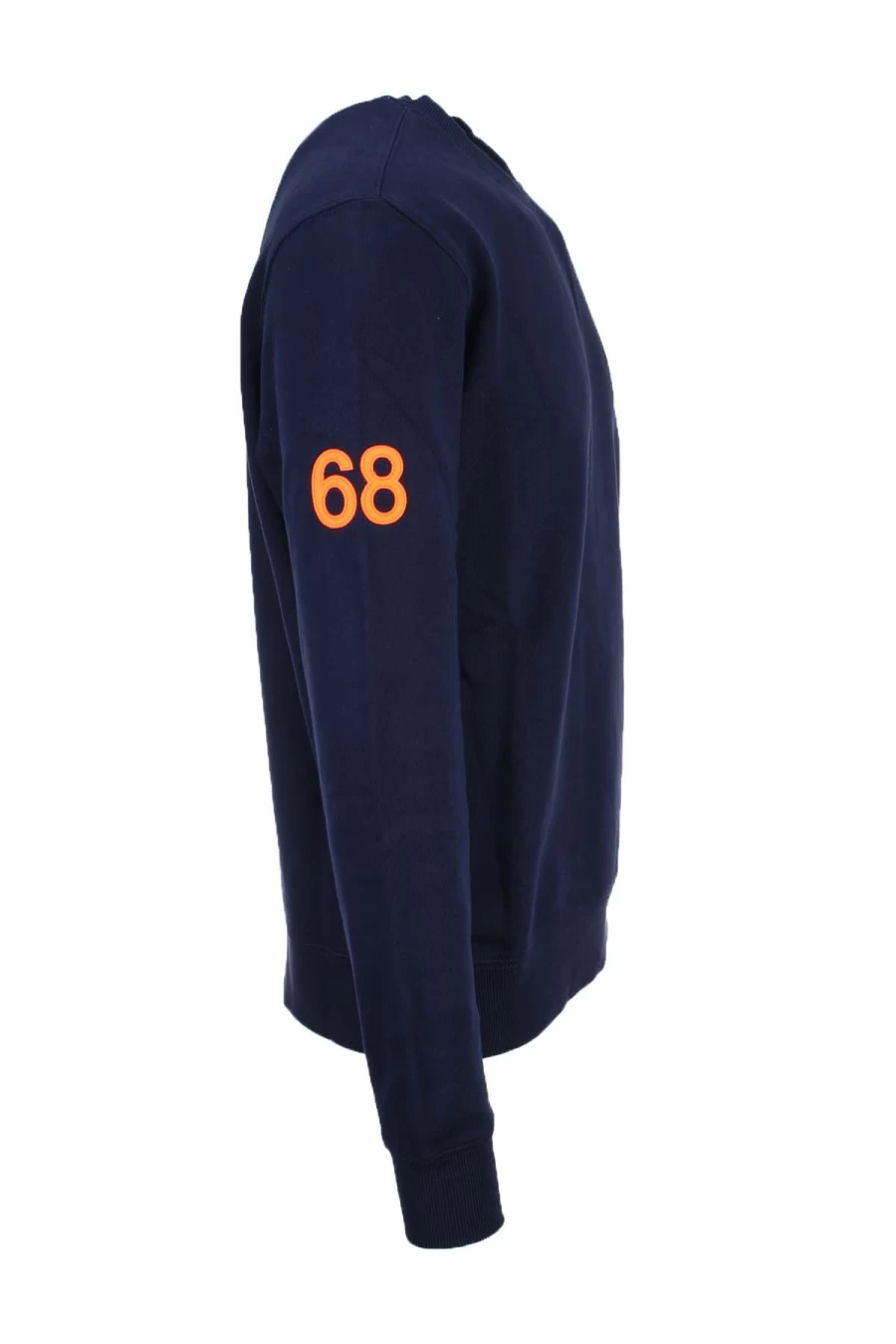 "Sun68 Men's Fluorescent Crewneck Sweatshirt | Premium Embroidered Hoodie"