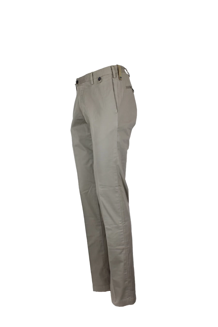 ATPCO Men's Stretch Cotton Casual Trousers with American Pockets - Comfortable Slim Fit Pants