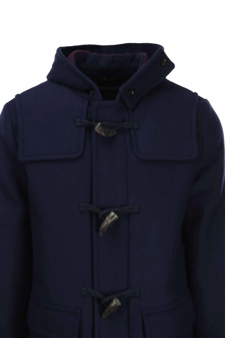 "Natu Montgomery Hooded Toggle Coat for Men – Premium Outerwear by Prestigemodauomo"