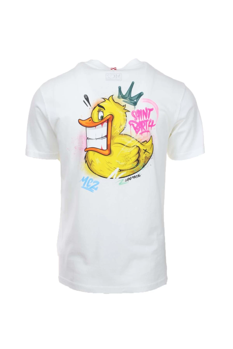 Saint Barth MC2 Crypto Duck Graphic T-Shirt for Men - Premium Cotton Tee