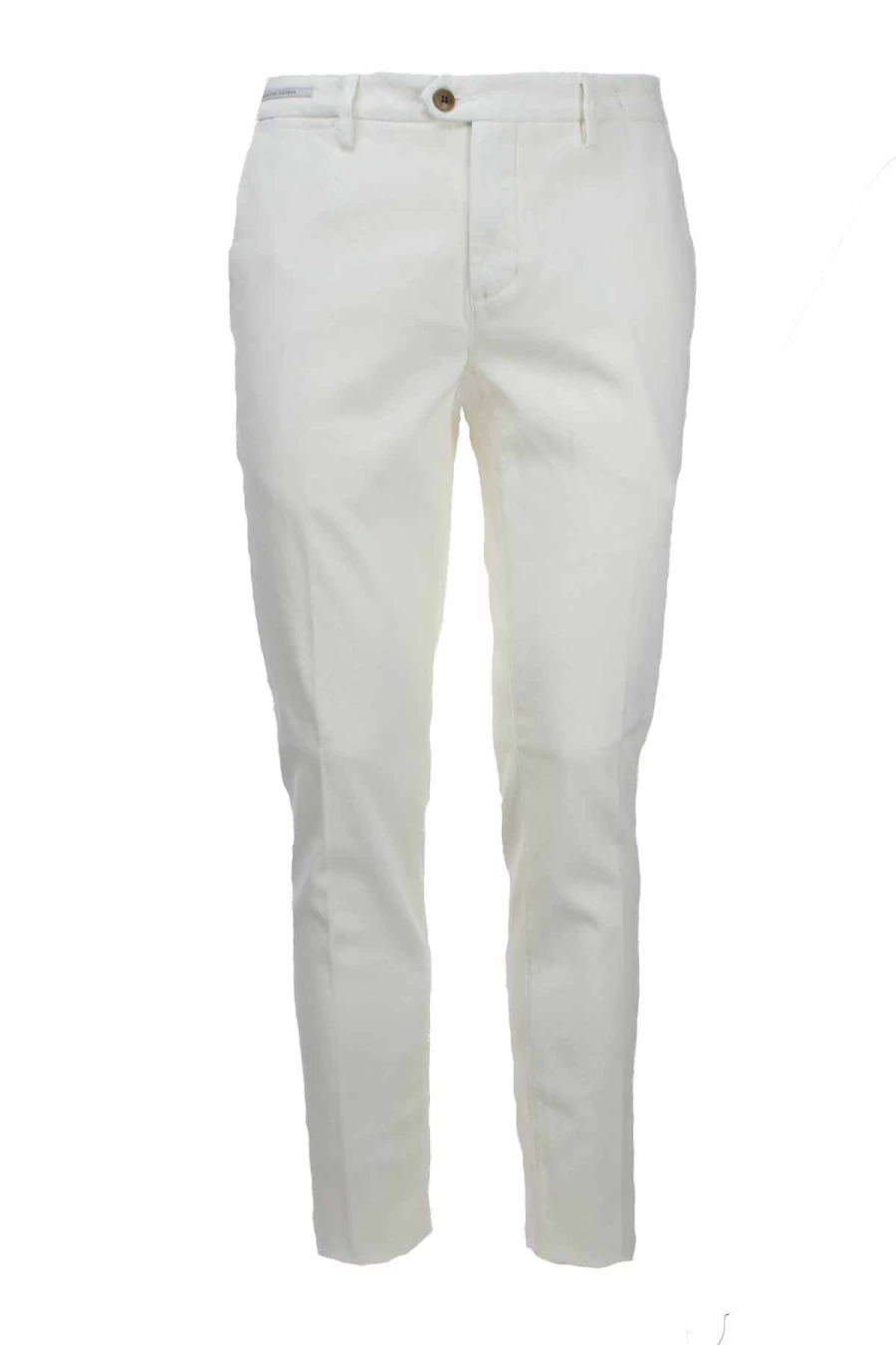 "Teleriazed Stretch Woven Cotton Chino Trousers for Men - Comfortable & Stylish"