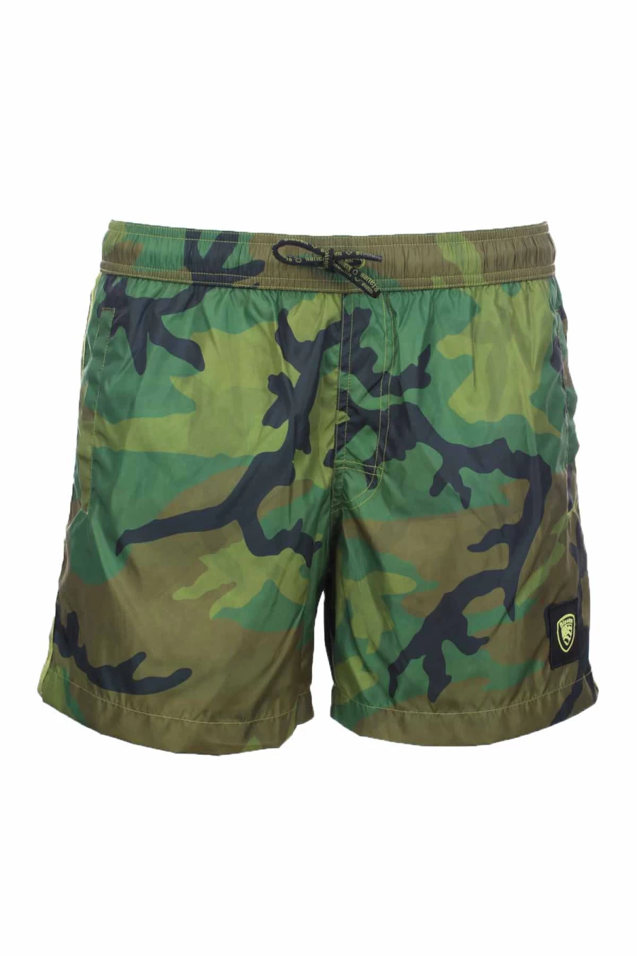BLAUER Camouflage Swim Trunks for Men - Premium Quick-Dry Boxer Swimwear